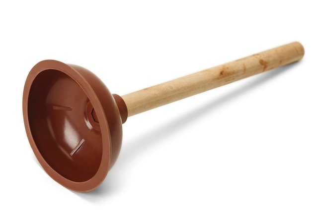 plunger on how to unblock a drain